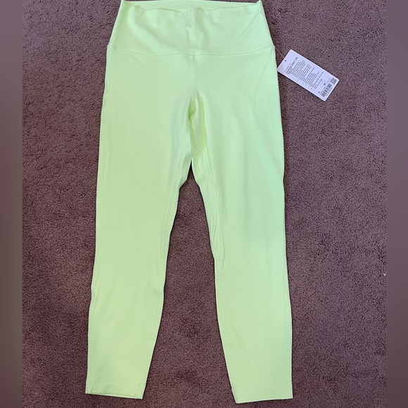Lululemon Align High-Rise Pant 25” - Size 10 - Faded Zap - Picture 1 of 13